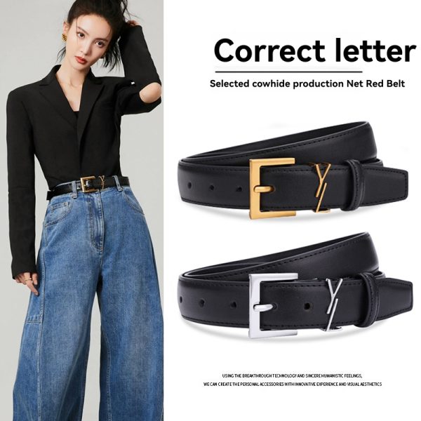 Belts | Womens Belt With Cut-Outs Accessories Belts