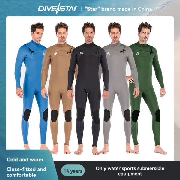 Fullsuits | Mens Dawn Patrol 3/2 Chest Zip Wetsuit Fullsuits Fullsuits