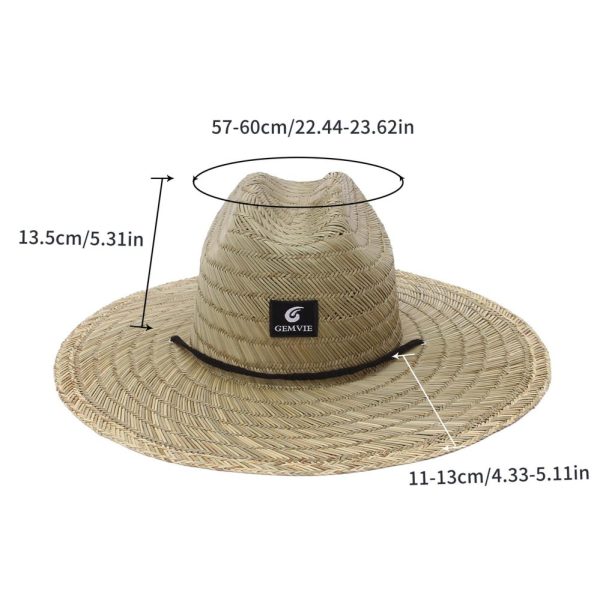 Hats & Beanies | Mens Brand Straw Hat Accessories Hats & Beanies