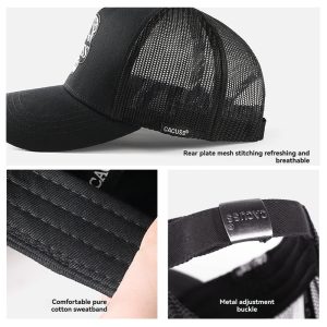 Hats & Beanies | Mens Search Icon Trucker Cap Accessories Hats & Beanies