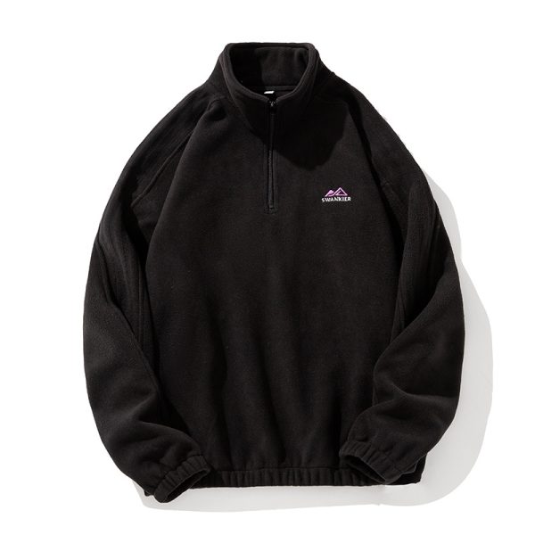 Hoodies & Fleece | Mens Quest 1/4 Zip Crew Clothing Hoodies & Fleece