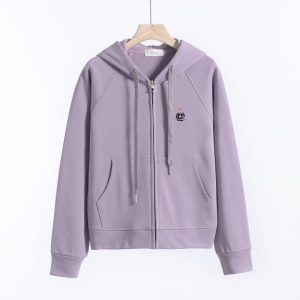 Hoodies & Fleece | Womens Diamond Bay Desto Zip Through Fleece Hood Clothing Hoodies & Fleece