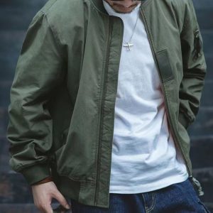 Jackets & Coats | Mens Bomber Jacket Clothing Jackets & Coats