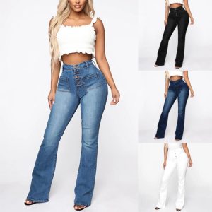 Jeans | Womens Flared Jeans – Style Name Aria Clothing Jeans