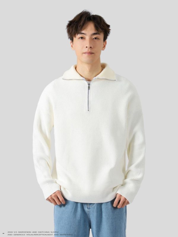 Knits | Mens Half-Zip-Pullover Clothing Knits