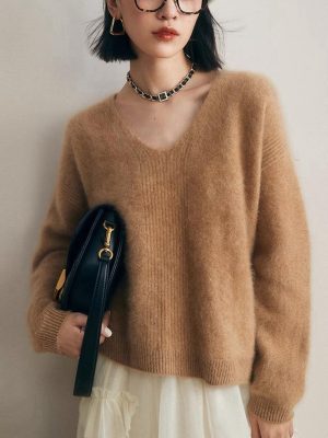 Knits | Womens Alpaca Mix Jumper Clothing Knits