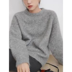 Knits | Womens Alpaca Mix Jumper Clothing Knits