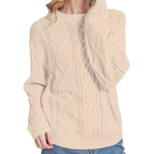 Knits | Womens Jacquard Jumper Clothing Knits