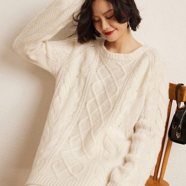 Knits | Womens Jacquard Jumper Clothing Knits