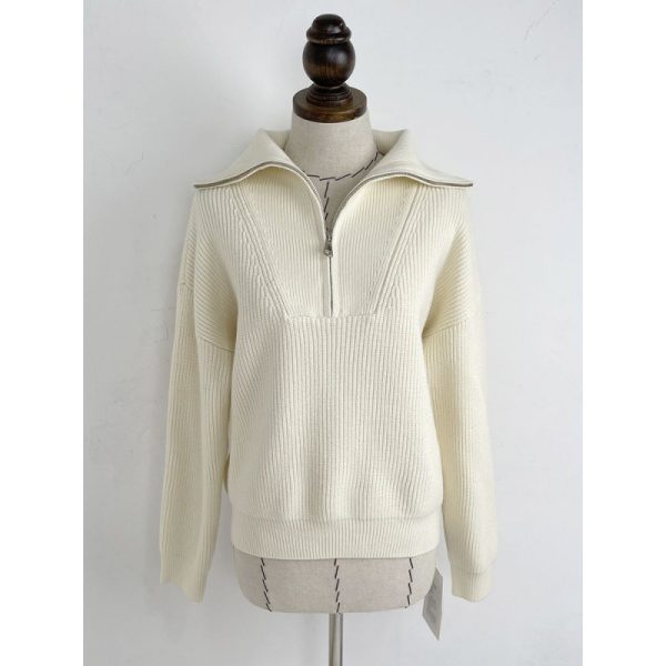 Knits | Womens Organic Cotton Troyer Clothing Knits