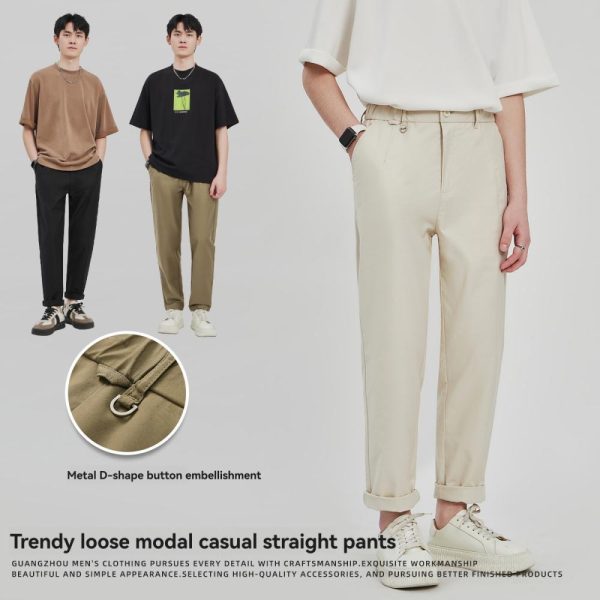 Pants | Mens Relaxed Pants – Style Name Blomberg Wide Clothing Mens