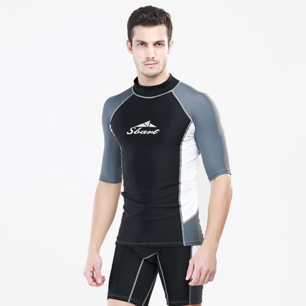 Rash Guards | Mens Fade Out Uv Short Sleeve Rash Vest Mens Mens