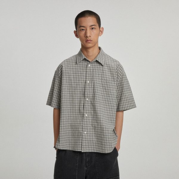 Shirts & Flannels | Mens Classic Surf Check Short Sleeve Shirt Clothing Mens