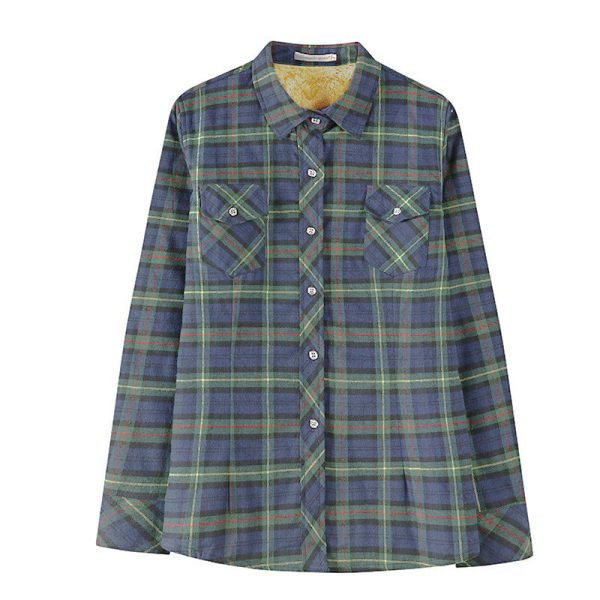 Shirts & Flannels | Mens Grid Long Sleeve Shirt Clothing Mens