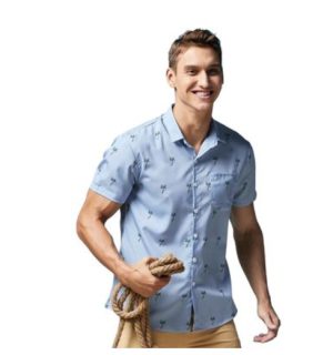 Shirts & Flannels | Mens Hula Breach Short Sleeve Shirt Clothing Mens