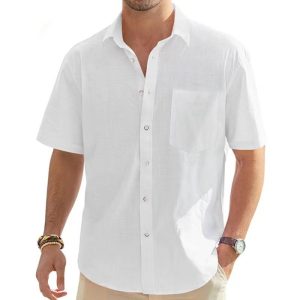 Shirts & Flannels | Mens Ourtime Short Sleeve Shirt Clothing Mens