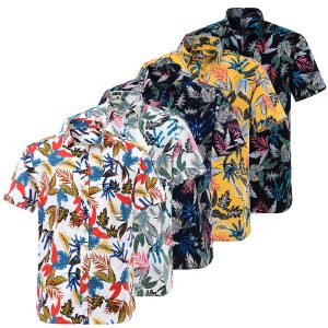 Shirts & Flannels | Mens Tropical Daze Short Sleeve Shirt Clothing Mens