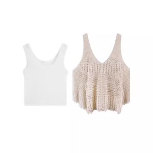 Shirts & Tops | Womens Sea Of Dreams Crochet Top Clothing Shirts & Tops