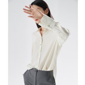 Shirts & Tops | Womens Silk Shirt Clothing Shirts & Tops