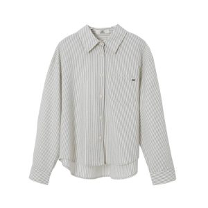 Shirts & Tops | Womens Striped Shirt Blouse Clothing Shirts & Tops