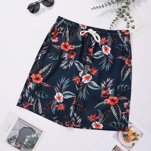 Side Pocket | Mens Surf Revival Floral 16″ Volley Short Boardshorts Mens